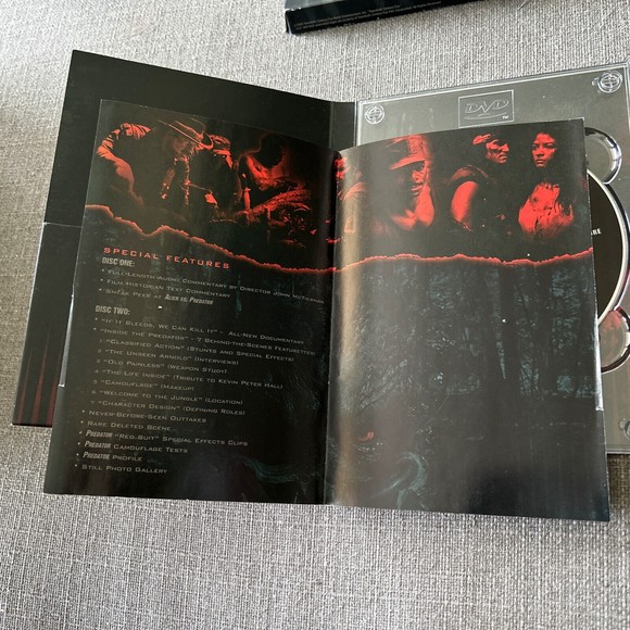 Predator: Collector’s Edition (2 Disc DVD, 2004) Action, Arnold 20th Century Fox - Picture 10 of 13
